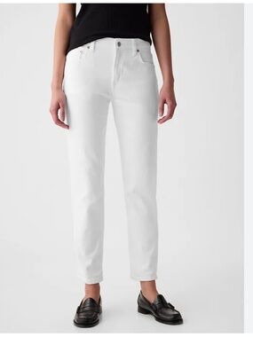 GAP White Girfiend Straight-Leg Jeans, size 27